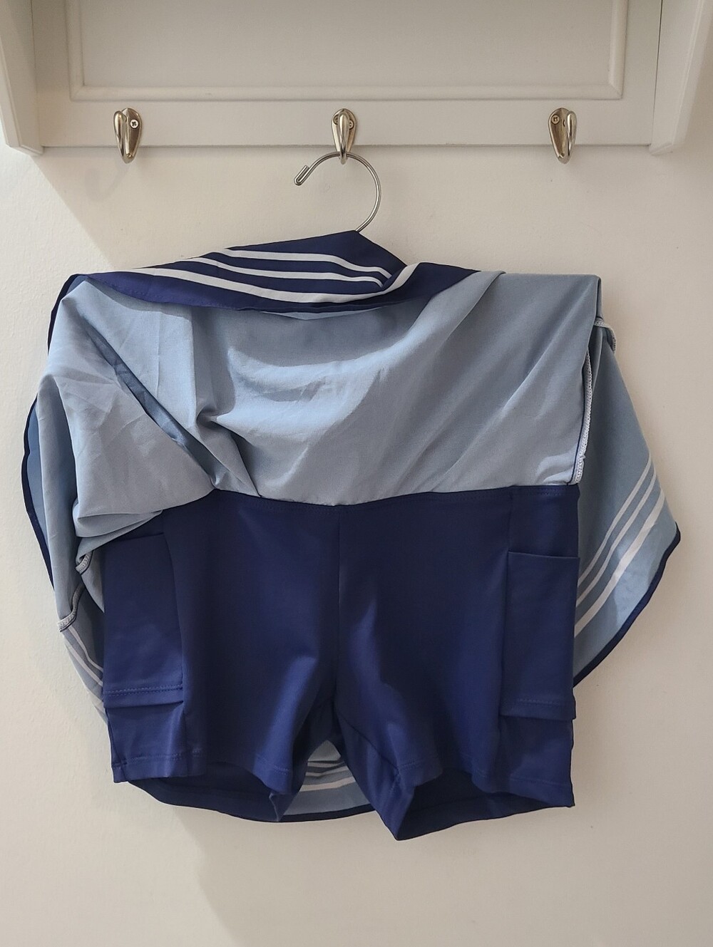 LIVE! Navy Blue Pleated Athletic Tennis Skort Sz - Picture 6 of 14